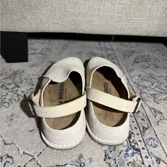 Birkenstock Lutry Premium Suede Gray Taupe - Picture 6 of 10